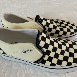 Vans Checkerboard Slip-On Shoes